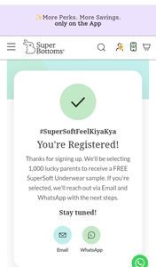 FREE SuperSoft Underwear Sample for Kids! | 1,000 Winners