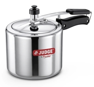 Prestige Judge Induction Base 3 L Induction Bottom Pressure Cooker (Stainless Steel)