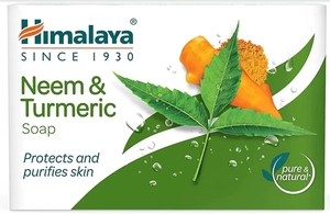 Himalaya Herbals Protecting Neem and Turmeric Soap, 125gm 