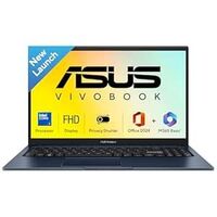 ASUS Vivobook 15 (2026),Intel Core 3 100U (i3-14th Gen),Intel iGPU, 8GB/512GB, FHD, 15.6"(39.6 cm),Windows 11,M365 Basic(1 Year)* Office 2024,Quiet Blue,1.7 Kg, X1504VAP-BQ1322WS,Thin & Light Laptop