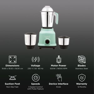Croma Mixer Grinder 500W 3Jar