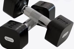 lifelong smart metal dumbell pair with selector 2 to 5kg (5kg)