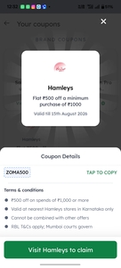 Hamleys offline 500 off on 1k 