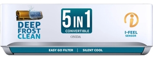 Onida 1.5 Ton 5 Star Split Inverter AC With Gold Fin Coating
