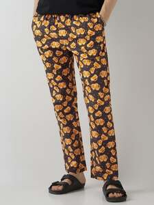 Bewakoof Grey Cotton Regular Fit Printed Lounge Pants