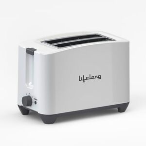Lifelong Bread Toaster 2 Slice | Auto-Cut-Off | Self-Centering for Even Toasting (LLPT10)