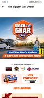  Back to Ghar Rakhi Sale – Flat ₹501 OFF on 1st Bus Booking