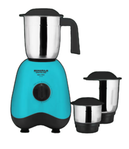 Maharaja Whiteline Neo Pro MX-261 Mixer Grinder, 3 Jars, 500W, Stainless Steel Blade