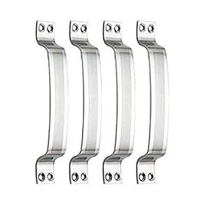 MAP GAIYERA Stainless Steel Door and Window Handle -DIAGONALLY Shaded -6 INCH Pack of 4 PC 