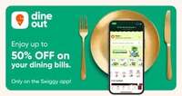 Swiggy Dineout- Onesta Flash Sale Live Check 