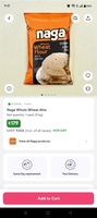 Zepto - Naga Whole Wheat Atta