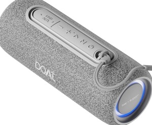 boAt Stone 350 Pro Plus 16W Signature Sound, Up to 8 Hours Playtime, IPX5 Resistance, Type-C Charging, TWS for 2X Power, Built-in Mic, Voice Assistant Wireless Bluetooth Speaker (Titanium Grey)