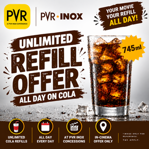 PVR : Unlimited Cola Refills All Day