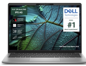 DELL 14 Microsoft Office Home 2024 Snapdragon X - (16 GB/512 GB SSD/Windows 11 Home) Inspiron 5441 Thin and Light Laptop (14 Inch, Titan Gray, 1.5 Kg, With MS Office)
