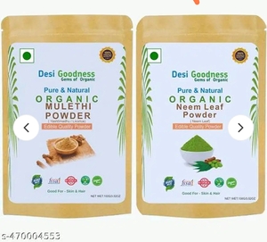 Desi Goodness - Fairness Face Pack for All Skin Type (Pack of 2)