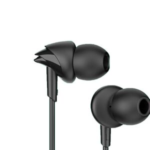 boAt BassHeads 212L Wired in-Ear Earphones with 10mm Drivers, Deep Bass, in-Line Mic, 3.5mm L-Shaped Jack, 120cm Durable Cable, Comfortable ABS Eartips, Universal Compatibility (Active Black)