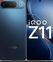 iQOO Z11 5G (Celestial Blue, 8GB RAM, 128GB Storage) | India's 1st MediaTek Dimensity 7500 Turbo Processor* | 3D Curved Display- Brightest Display in the Segment* | AI Captions- Record & Recap*