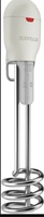 Havells Zeta 1500 watt Immersion Heater | ISI Mark Heavy Duty 3 Pin Moulded Plug, Touch Protection Cover | Waterproof, Heating Indicator, Nickel Plating, Warranty: 2 Year comprehensive |(Grey) Plastic