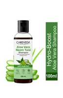 Aloe vera neem tulsi shampoo with charcoal grapes , scalp nourishment hair care 100 ml