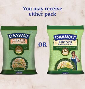 Daawat biryani basmati rice 