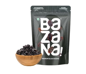 Bazana Naturally Sweet Black Raisins 210g (location specific)