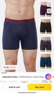 Dixcy Scott Men Trunk - Pack of 5