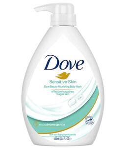 Dove Nourishing Body Wash for Sensitive Skin, 24Hrs Moisture Lock