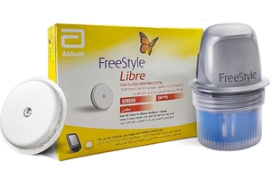 Abbott | FreeStyle Libre Blood Glucose Sensor | Continuous Sugar Monitoring Day & Night | Pack of 1