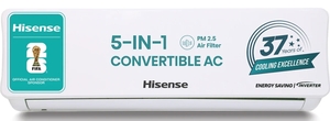 Hisense 2026 Model 1.5 Ton 3 Star Split Inverter AC (AS-18TR4RE3CE00I, White)