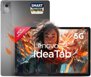 Lenovo Idea Tab 8 GB RAM 256 GB ROM 11 inch with Wi-Fi+5G Gaming Dimensity 6300 Tablet (Luna Grey)