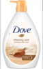 Dove Relaxing Shea Butter Body Wash with Vanilla for Soft Skin, Soothing Scent, 1L