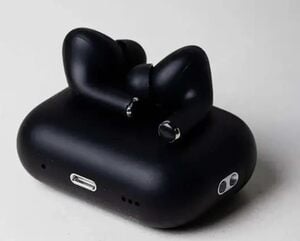 Wireless Earbuds with Charging Case, Black, True Wireless