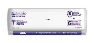 Haier 2026 Model 2 Ton 3 Star Split Twin Inverter AC (HSI24VP-W3NB-I,HSO24-3NB-I, White)
