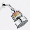 Amazon Basics Filtered Shower Head | 5 Spray Modes | Water Softener | Chrome Finish