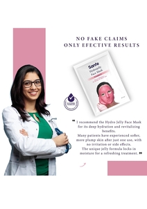 Digihaat: Sanfe Hydrojelly Face Mask For Brightening and Hydration, Enriched with Vitamin C