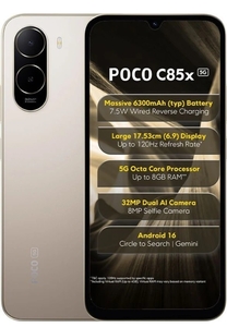 poco C85x 5G (Sunset Gold, 64 GB) on Flipkart