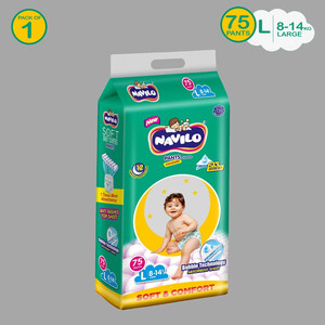navilo Baby Diaper Pants Soft & Comfort | 12Hr Absorption, Bubble...more