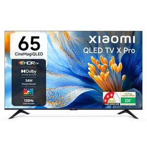 Xiaomi (164 cm) 65 inch X Pro 4K QLED | Dolby Vision & HDR10+| Google TV | L65MB-APIN