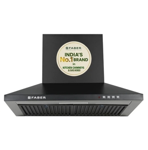 FABER HOOD PLUTO PB BF BK 1000 CMH 60 cm
Pyramid Shape 60cm 3 Layer Baffle filter Powerful suction