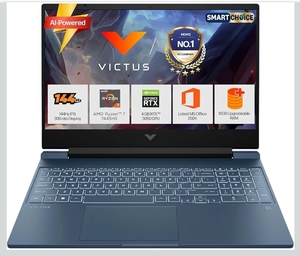 HP Smartchoice Victus, AMD Ryzen 7 7445HS, 6GB RTX 3050, 16GB DDR5(Upgradeable) 512GB SSD, 144Hz, 300 nits