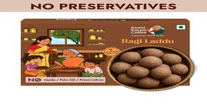 Ragi Laddu by Sweet Karam Coffee - No White Sugar No Preservatives Mithai Sweets