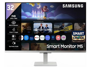 Samsung 32" (80cm) M5 Smart Monitor with Smart TV Experience (Smartchoice) 