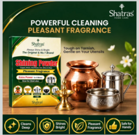 Shatras Pitambari Powder for Brass, Copper & Metal Cleaning | For Utensils, Pooja Items & Household Metals-1Kg
