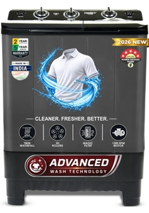 Foxsky 7.5 kg Semi Automatic Top Load Grey on Flipkart