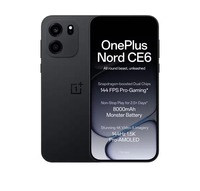 OnePlus Nord CE6 | 8 GB RAM & 128 GB Storage | 8000 mAh Battery | 50 MP + 2 MP Rear Camera | 6.78" Display | Pitch Black on Instamart