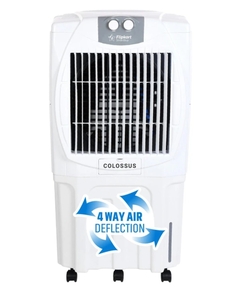 Flipkart 95 L Desert Air Cooler Powerful Air Throw, Honeycomb (White, Grey, Colossus 95)