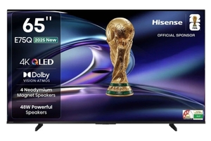 Hisense 65E75Q 164 cm (65 inch) QLED Ultra HD (4K) Smart VIDAA TV 