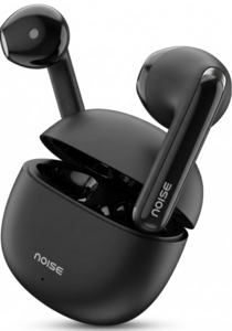 Noise Buds Mini Truly Wireless Earbuds (2026) | Half in-Ear Design | 40H Playtime | Quad Mic ENC for Clear Calls | 13mm Driver | Low Latency Gaming Mode | BT v5.3 | IPX4 Sweat Resistant - Jet Black
