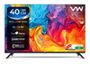 VW 100 cm (40 inches) Smartchoice Frameless Series HD Ready QLED TV VW40S1