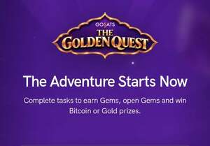 GoSats: The Golden Quest – Win iPhone Duo, PS5, AirPods & More!